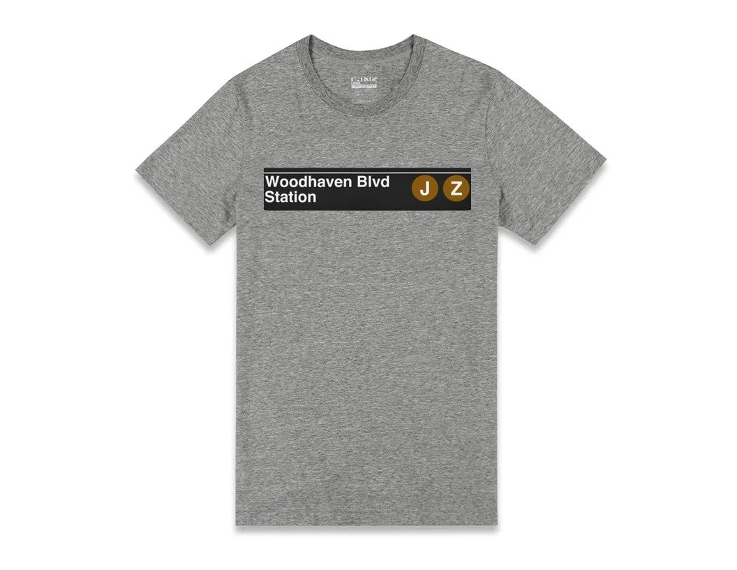 Woodhaven Boulevard J/Z Subway Station T-Shirt