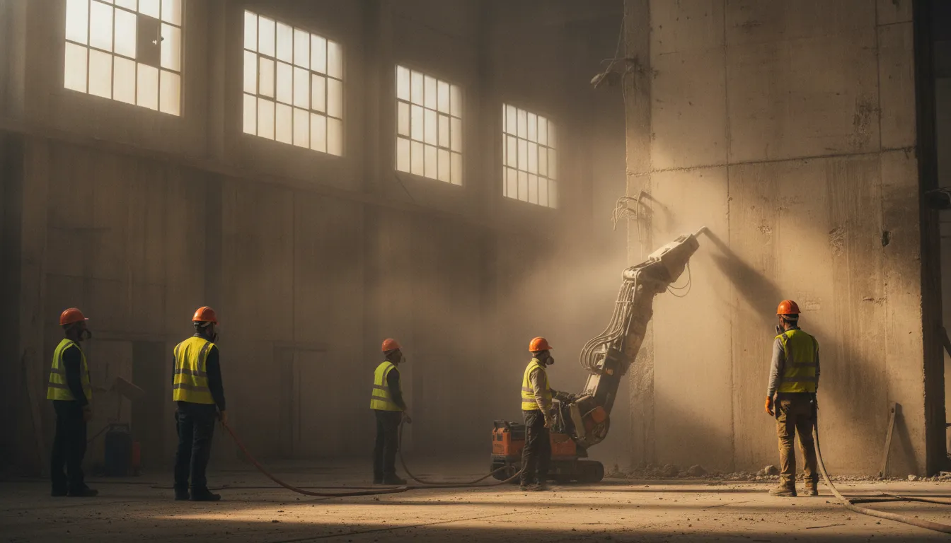 Managing Dust and Safety in Commercial Interior Demolition