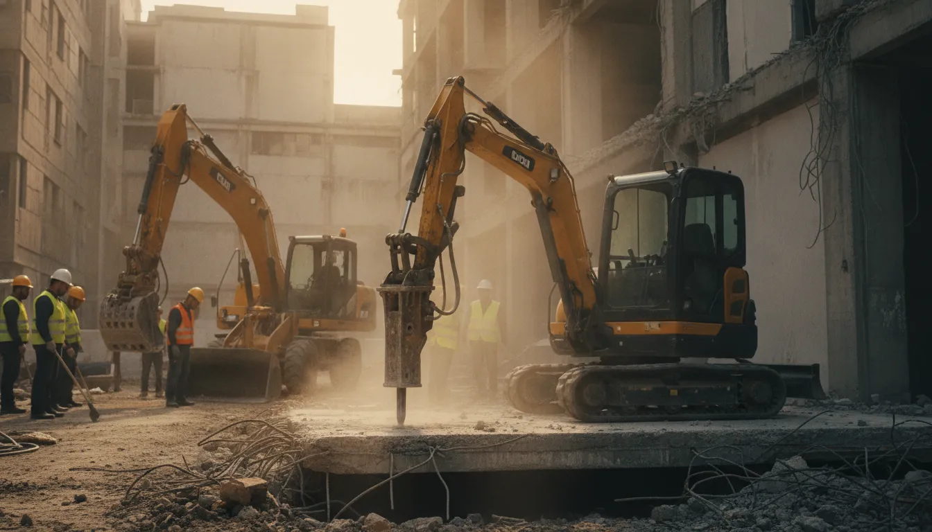 How Slab Removal Contractors Handle Tight-Space Demolition