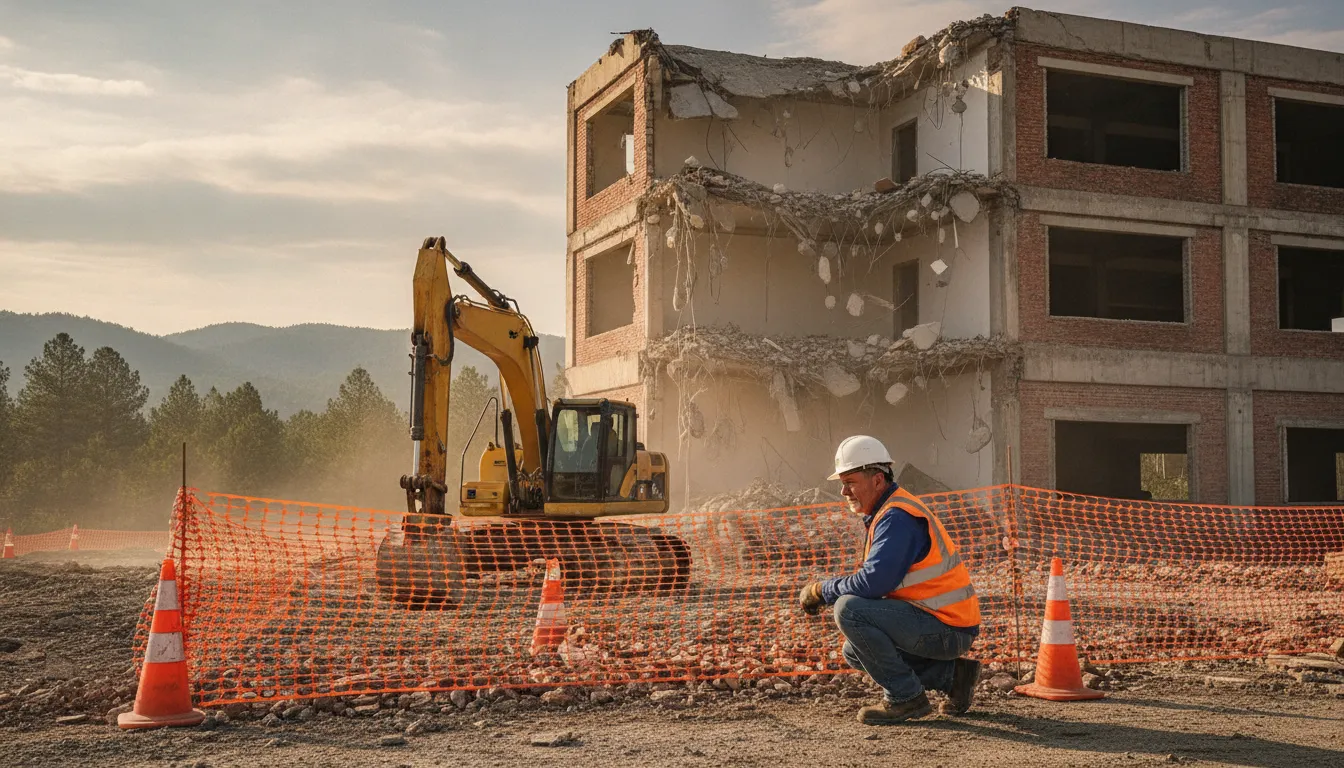 Demolition Safety Standards for Heavy Machinery Operators