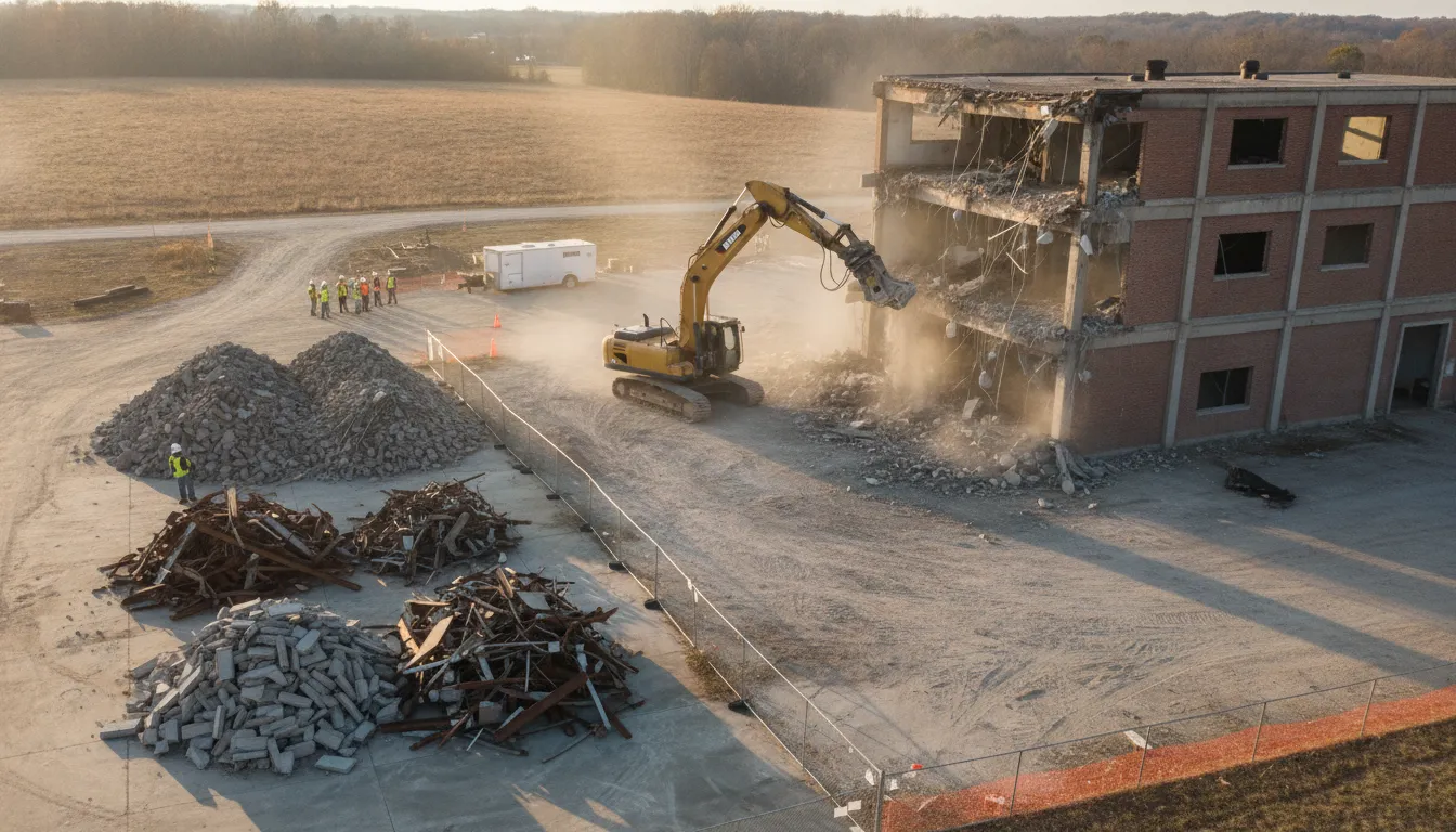 Industrial Demolition in Georgia: Scope, Safety and Planning