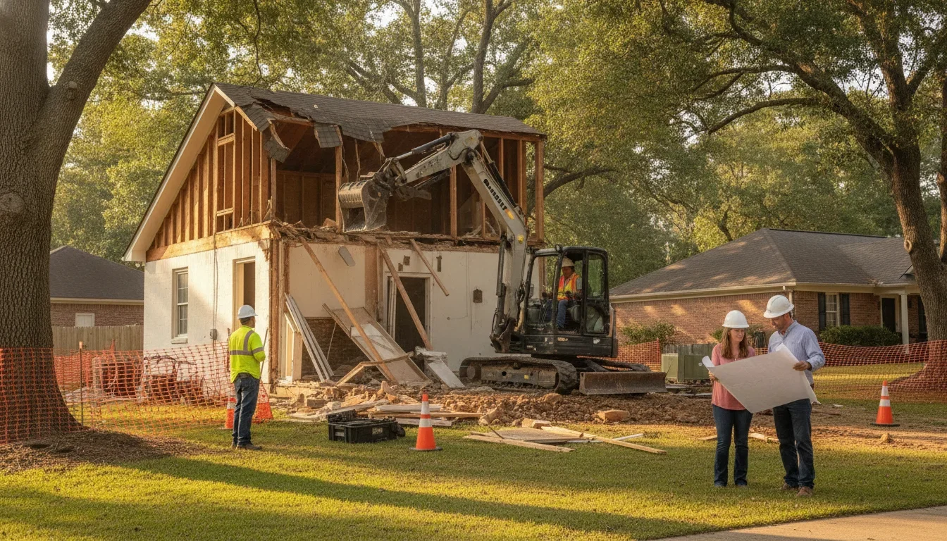 Residential Demolition Services in Georgia