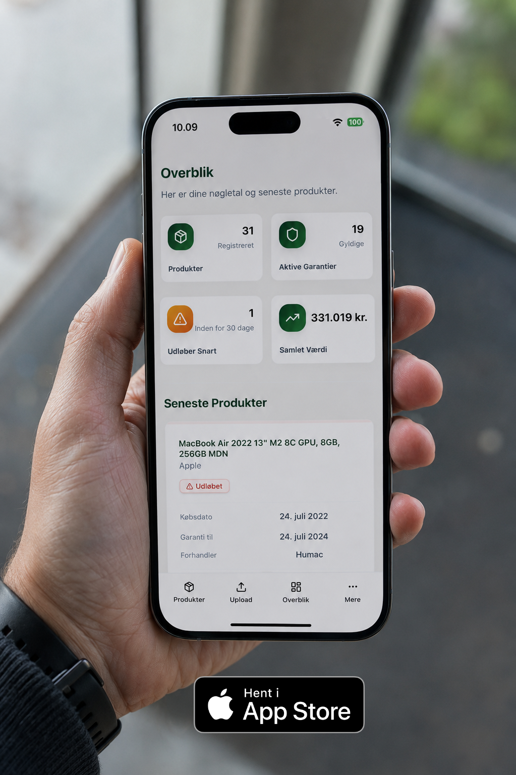 Ny Dansk App til kvitteringer