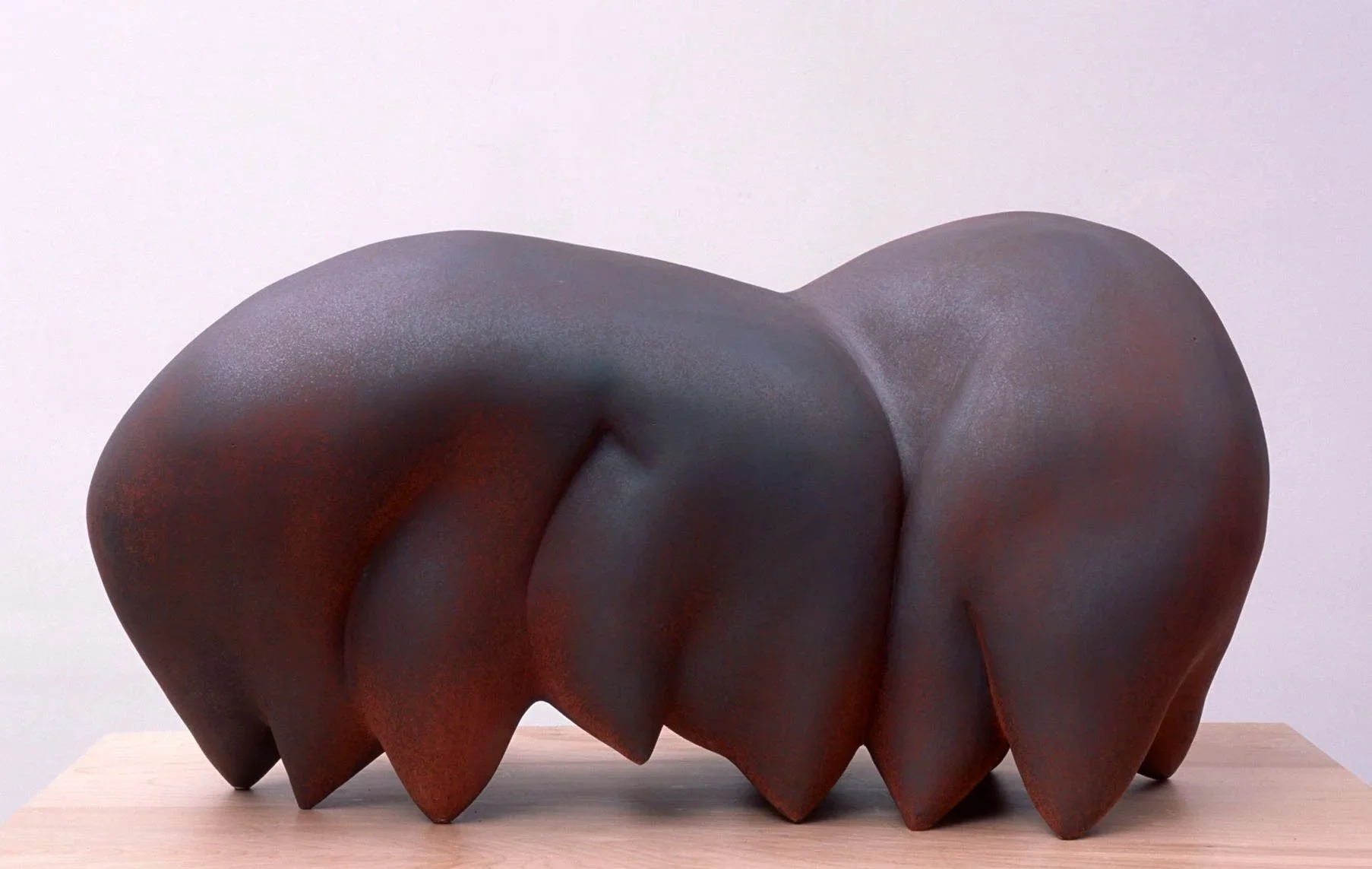  Old Soul  20 x 36 x 20 inches, 2006 Earthenware and oxide