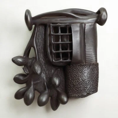  Willie and Jelena Gray  28 x 24 x 7 inches, 2009 Earthenware and graphite
