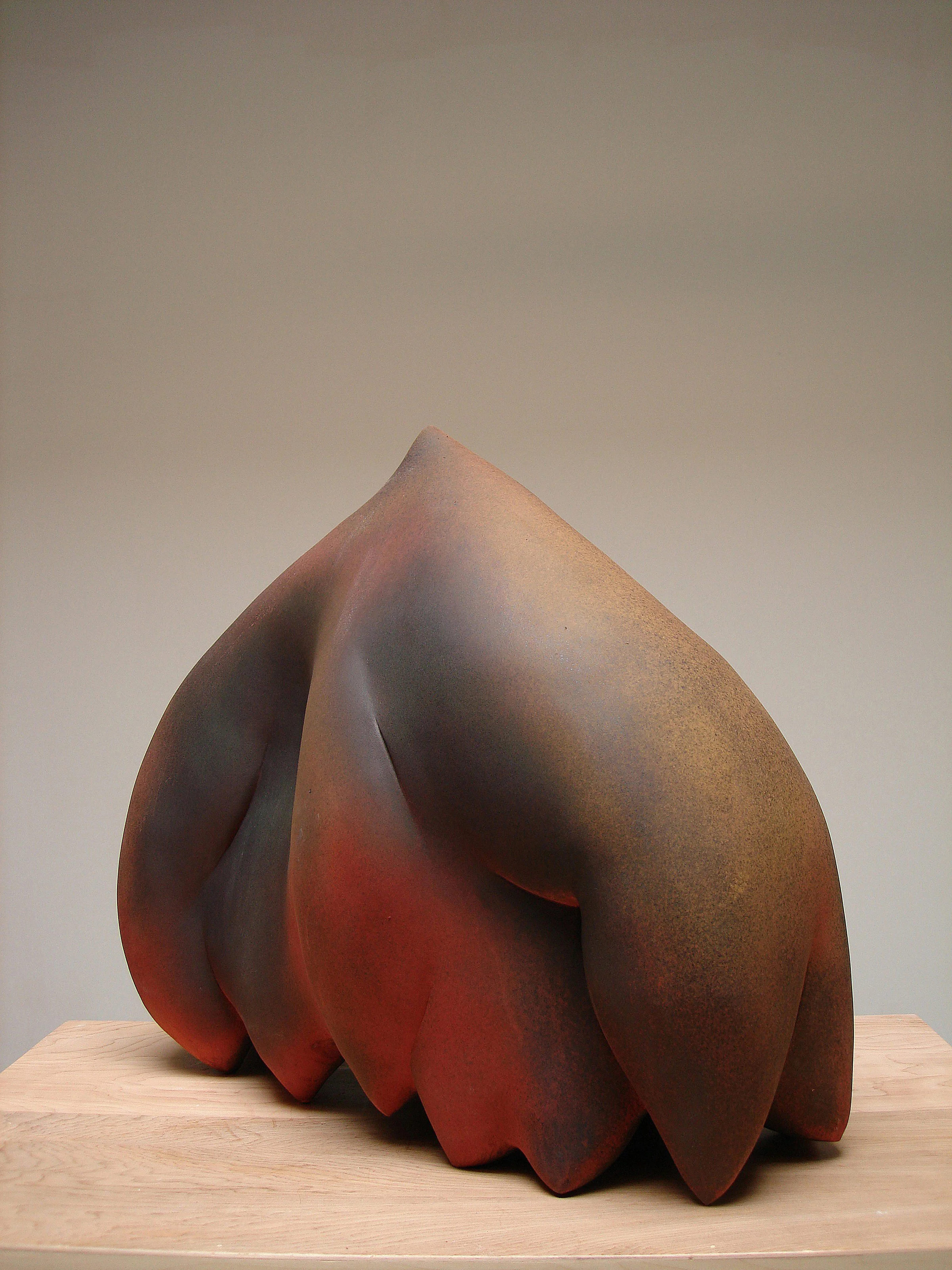  Porcine  14 x 26 x 14 inches, 2006 Earthenware, oxide, slip
