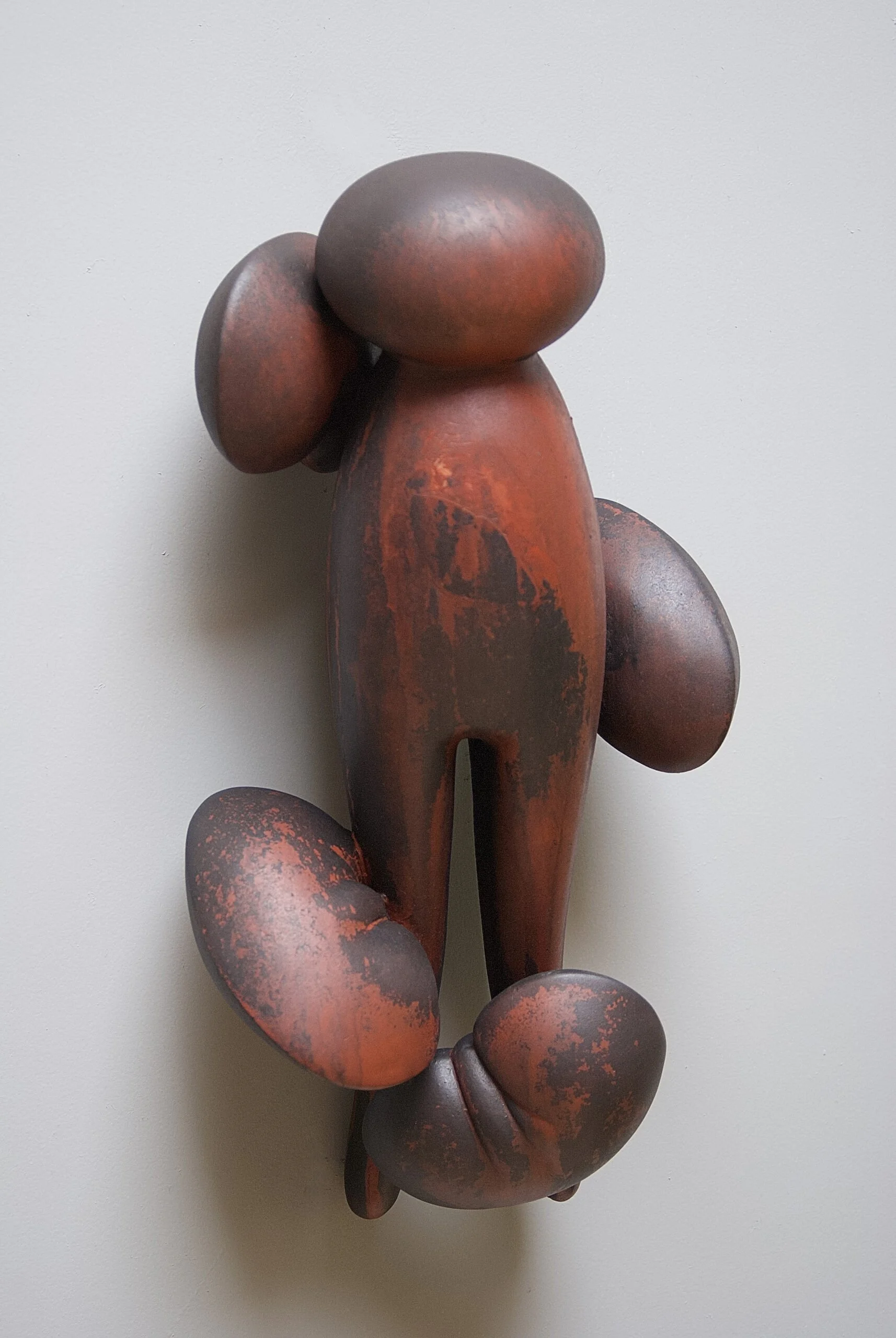  Red Mother Pin with Red Beans  18 x 7 x 6 inches, 2017