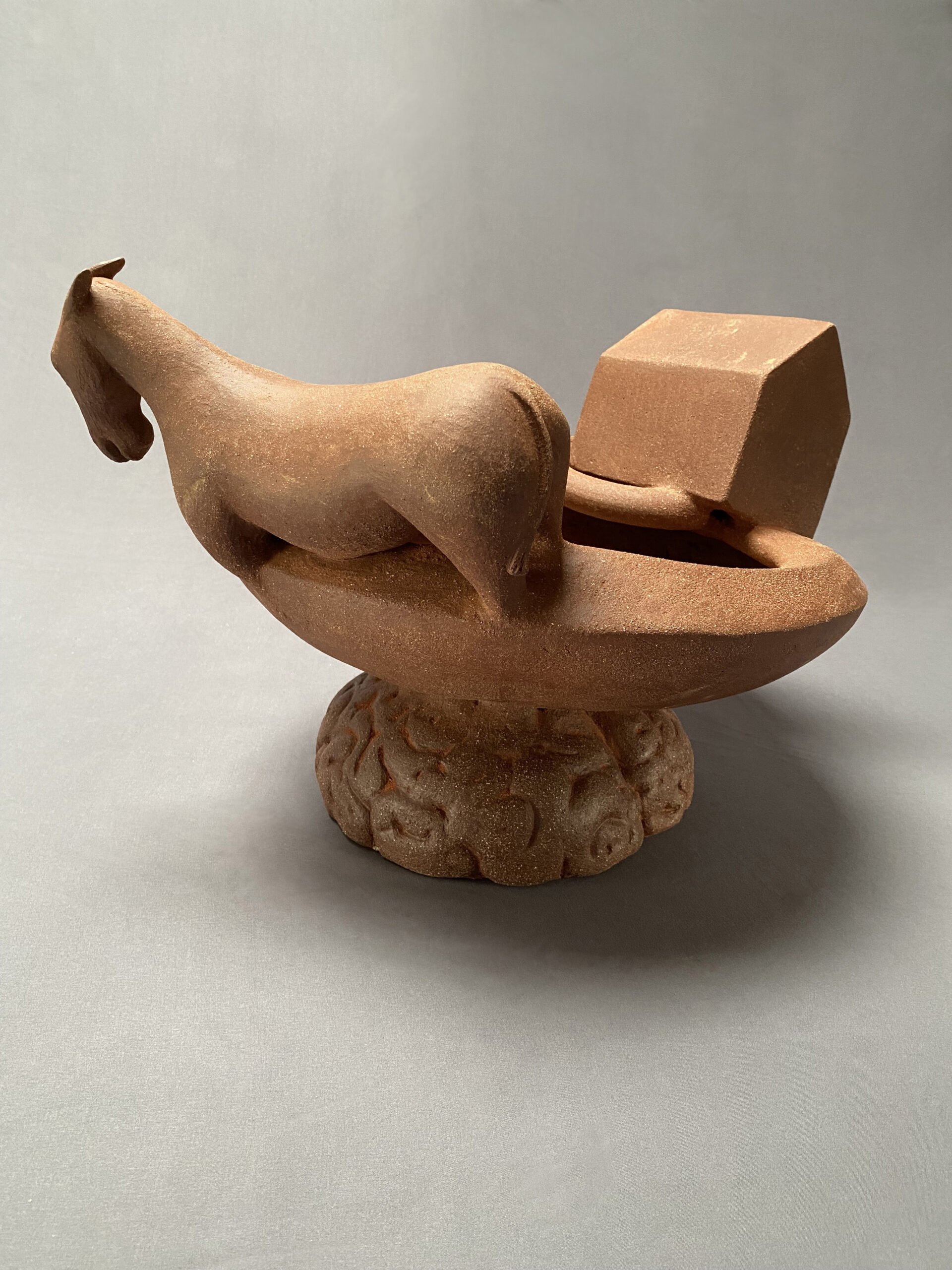  O’Neal Smalls (view 2)  13.5 x 23 x 17 inches, 2021 Stoneware