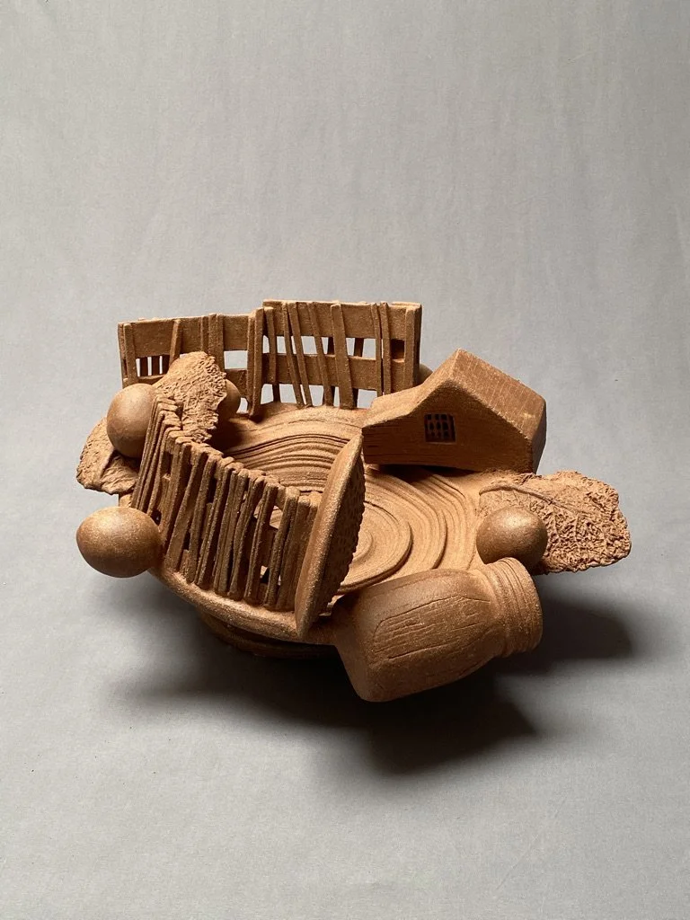  Indiana Hutson  11 x 24 x 23 inches, 2021 Stoneware