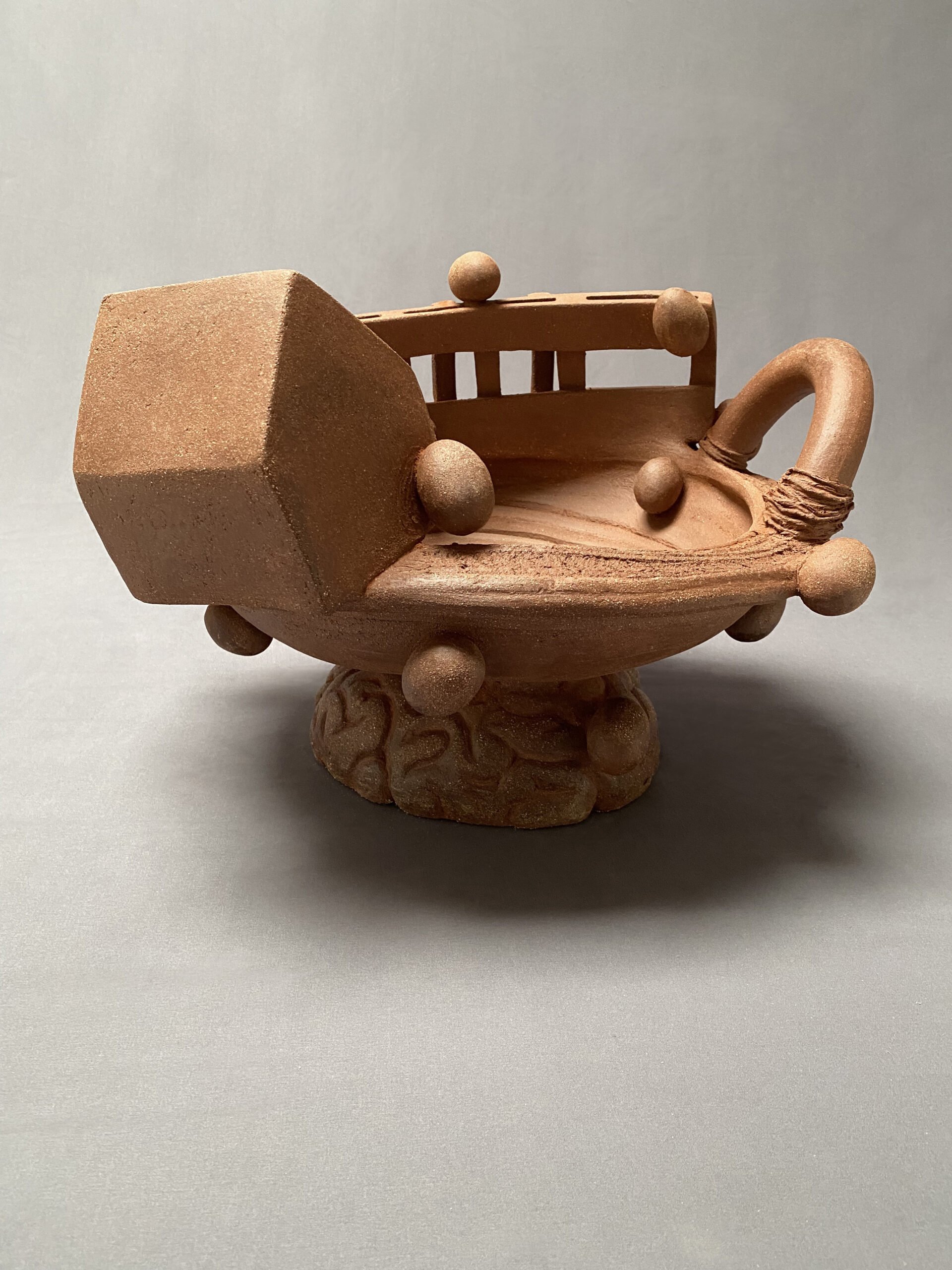  Laurie Mason (view 2)  14 x 22 x 20 inches, 2021 Stoneware