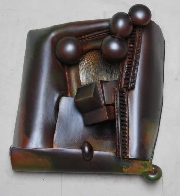  Percy Robinson  24 x 22 x 6 inches, 2009 Earthenware and graphite