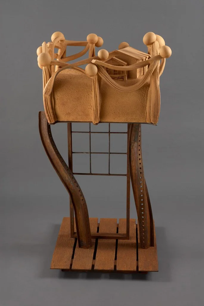  Williams Muscadine Vineyard  48 inches, 2014 Clay and steel