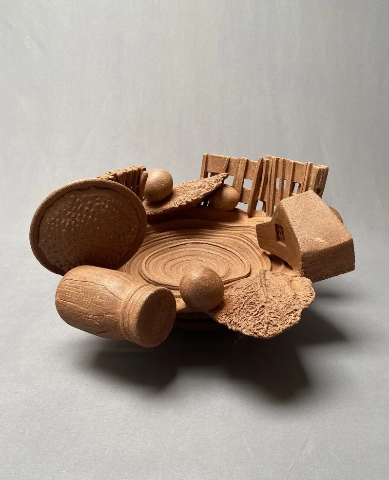  Indiana Hutson (view 2)  11 x 24 x 23 inches, 2021 Stoneware