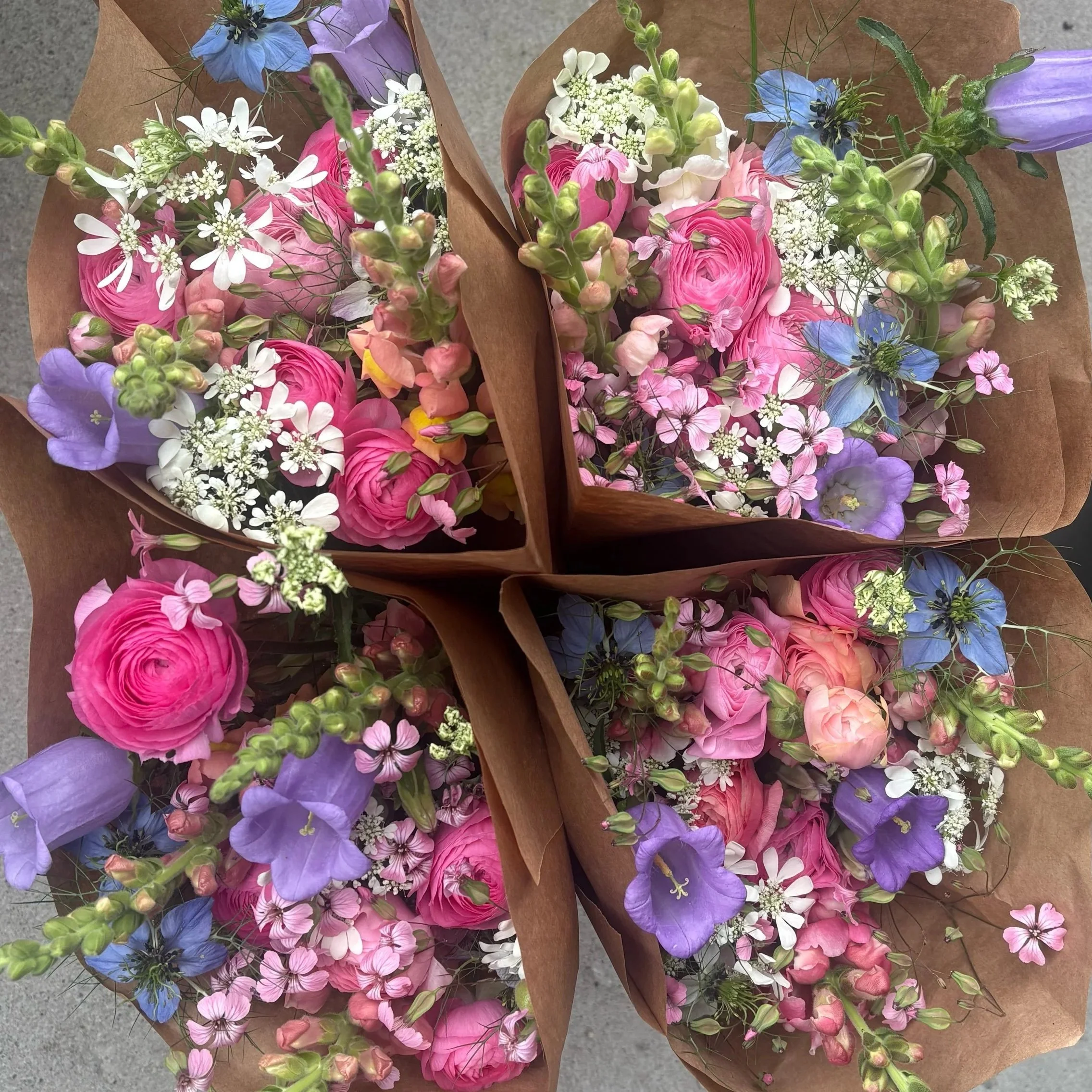 Overflow Bouquet-sleeved. Spring Edition.