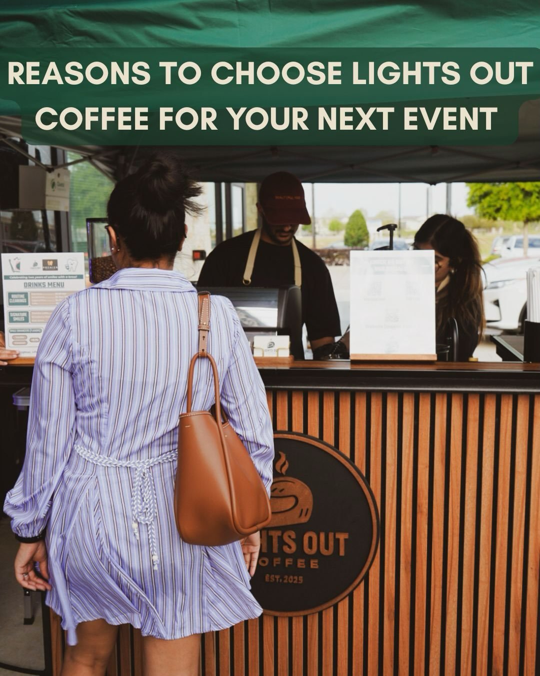 Thinking about adding a coffee cart to your next event? Here are just a few reasons why Lights Out Coffee Cart is the perfect addition!

Inquire today through the link in our bio!
