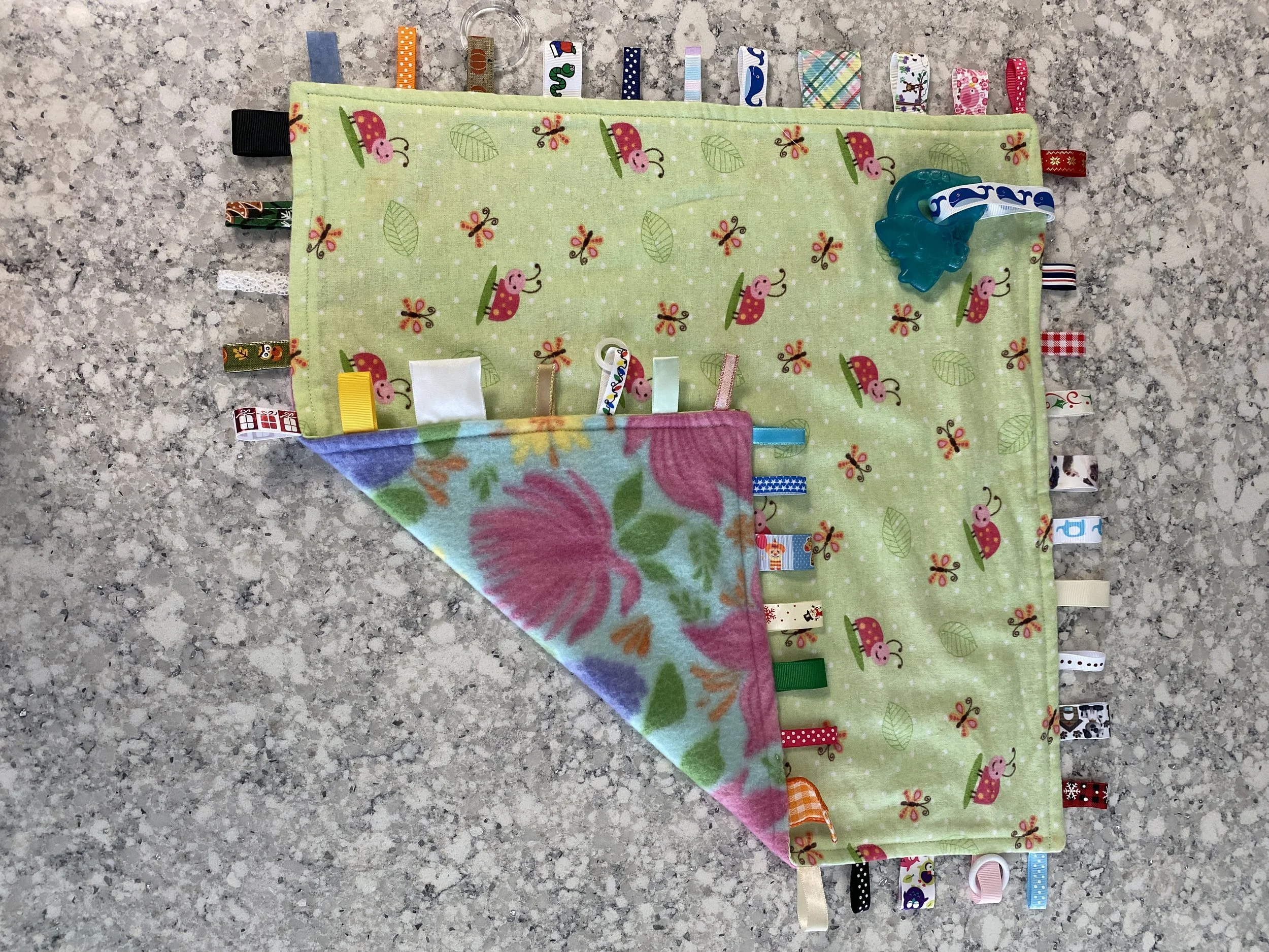 Baby Sensory Tag Blanket