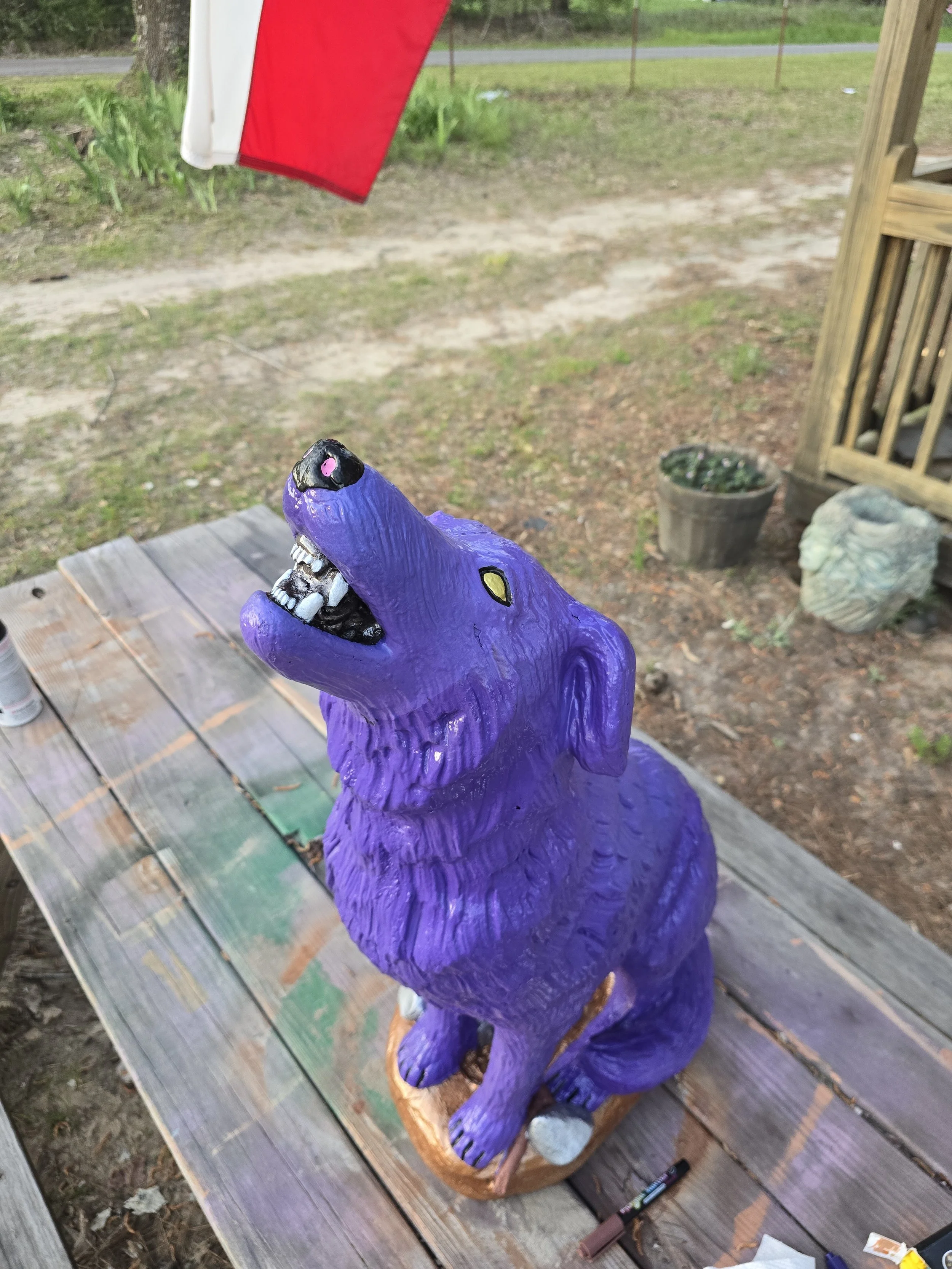 🐺 THE FIRST WOLF OF THE LAVENDER LINE        A Scroll of Origin, Guardianship, and Prophecy