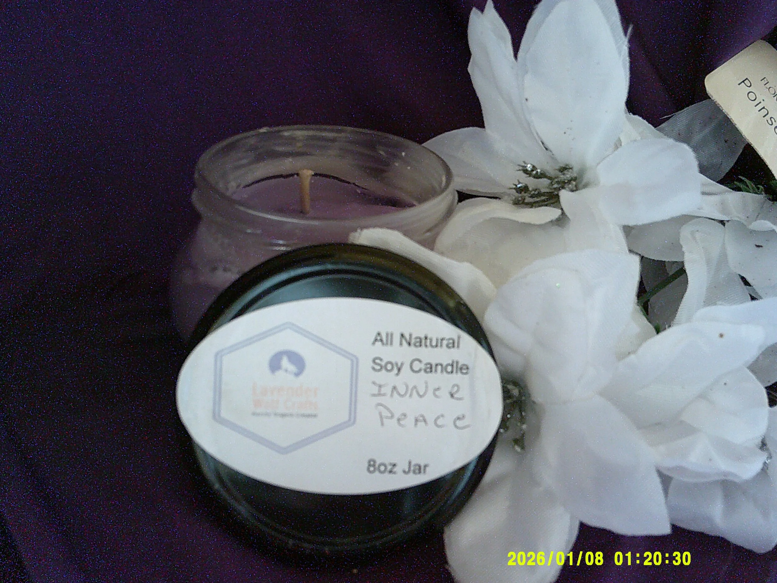 Exotic Nights Scented Soy Candle 8oz