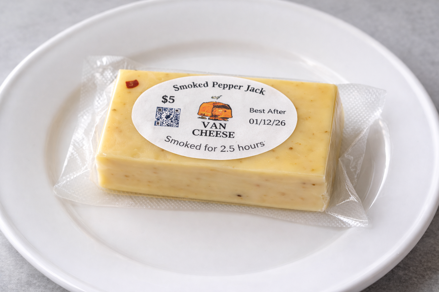 5-6oz Cold Smoked Pepperjack