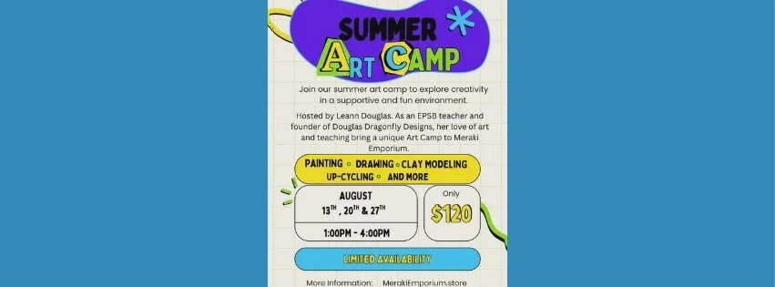 Summer Art Camp - August