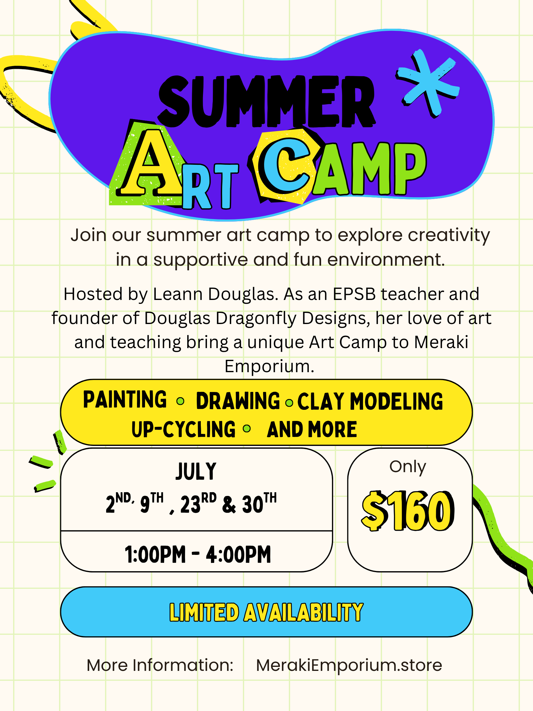 Summer Art Camp - July