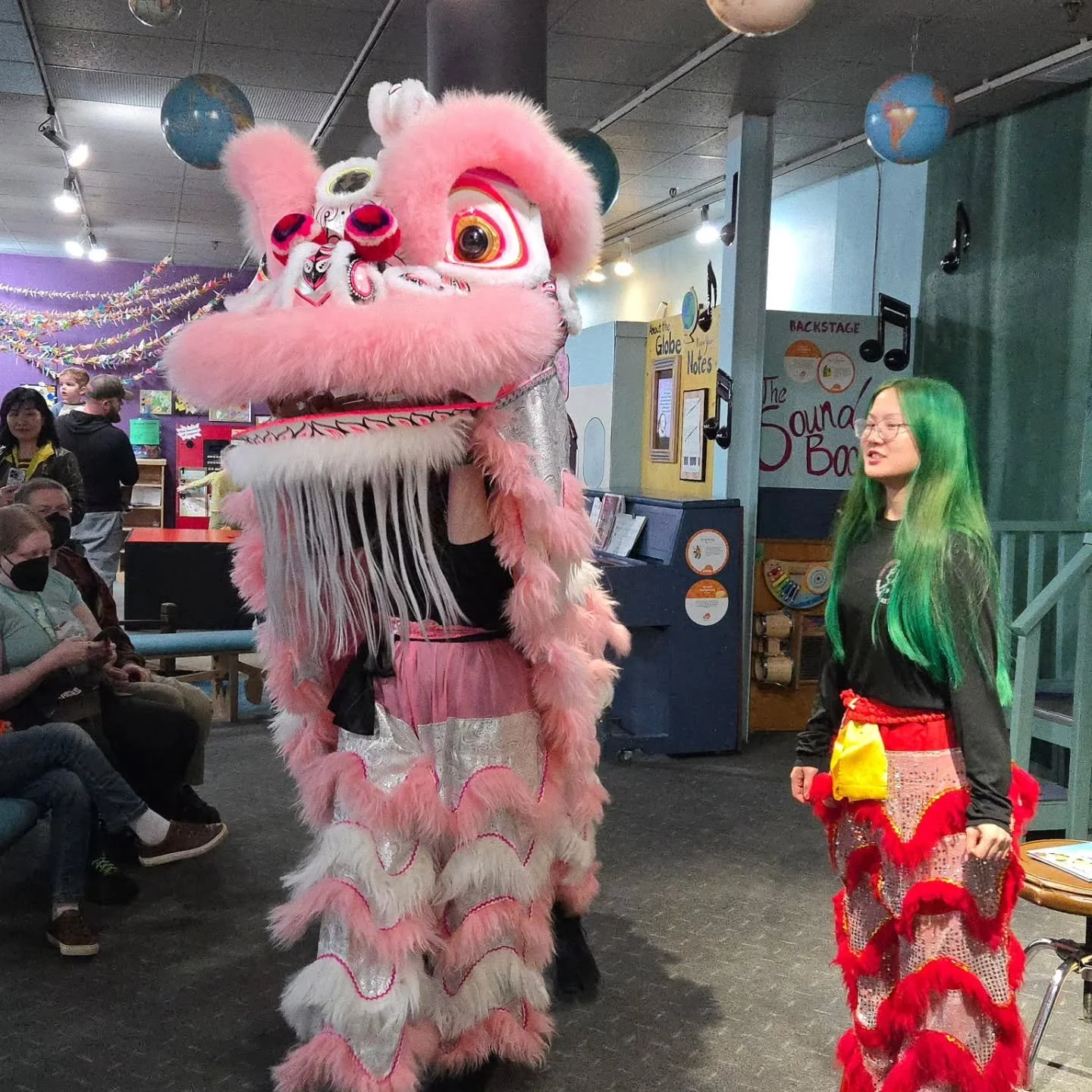 We had the best time welcoming @philong.liondance Phi Long Lion Dancers to the museum on Saturday! Thank you for your music, dancing, and humor! We always love your amazing performances.

And cheers to all the folks in attendance who shared in the jo