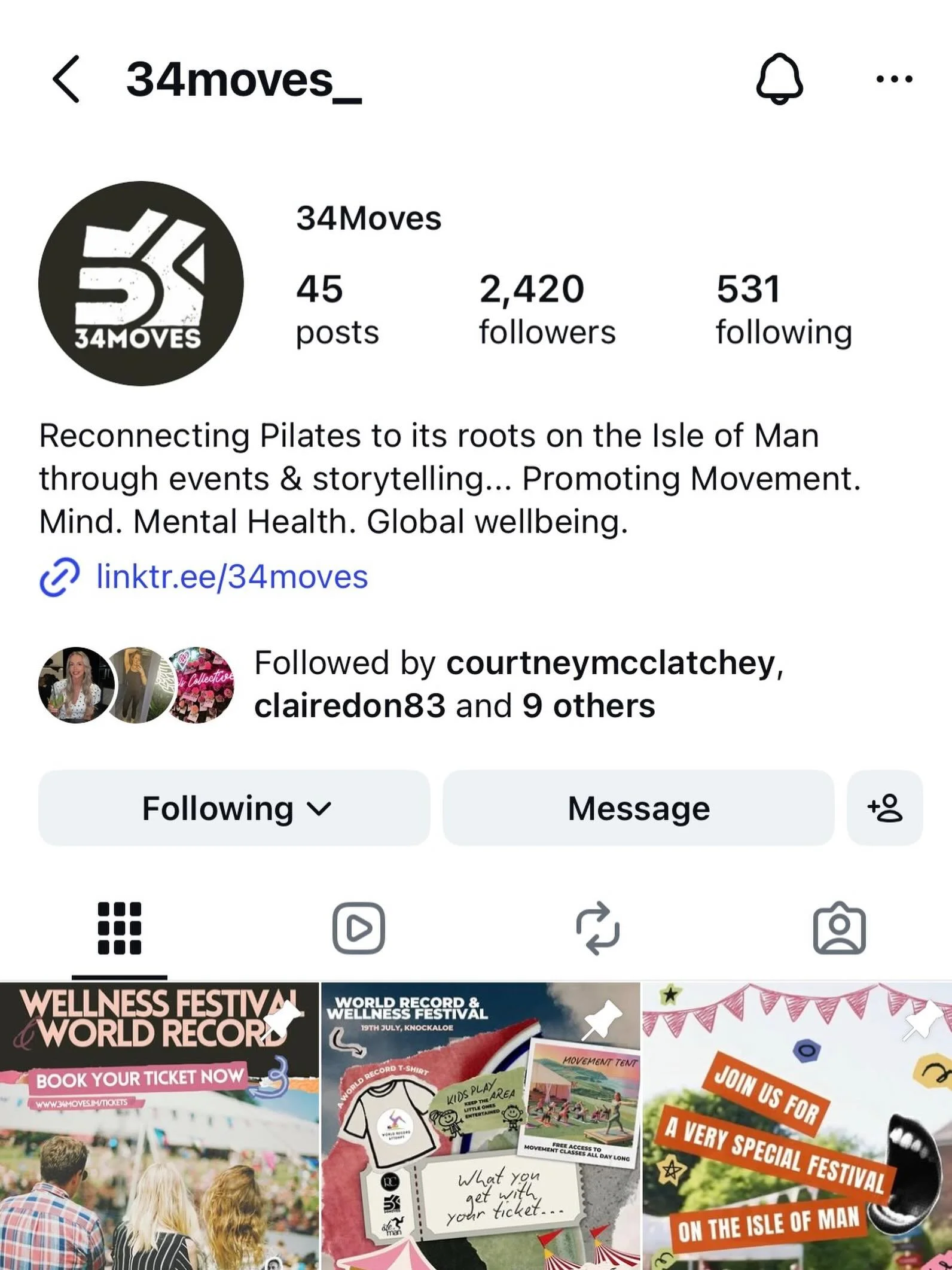 @34moves_ very excited about this event 💫

I&rsquo;m ordering some branded merch for this upcoming wellness event. Let me know if you would like a t-shirt and sizing via DM 💫