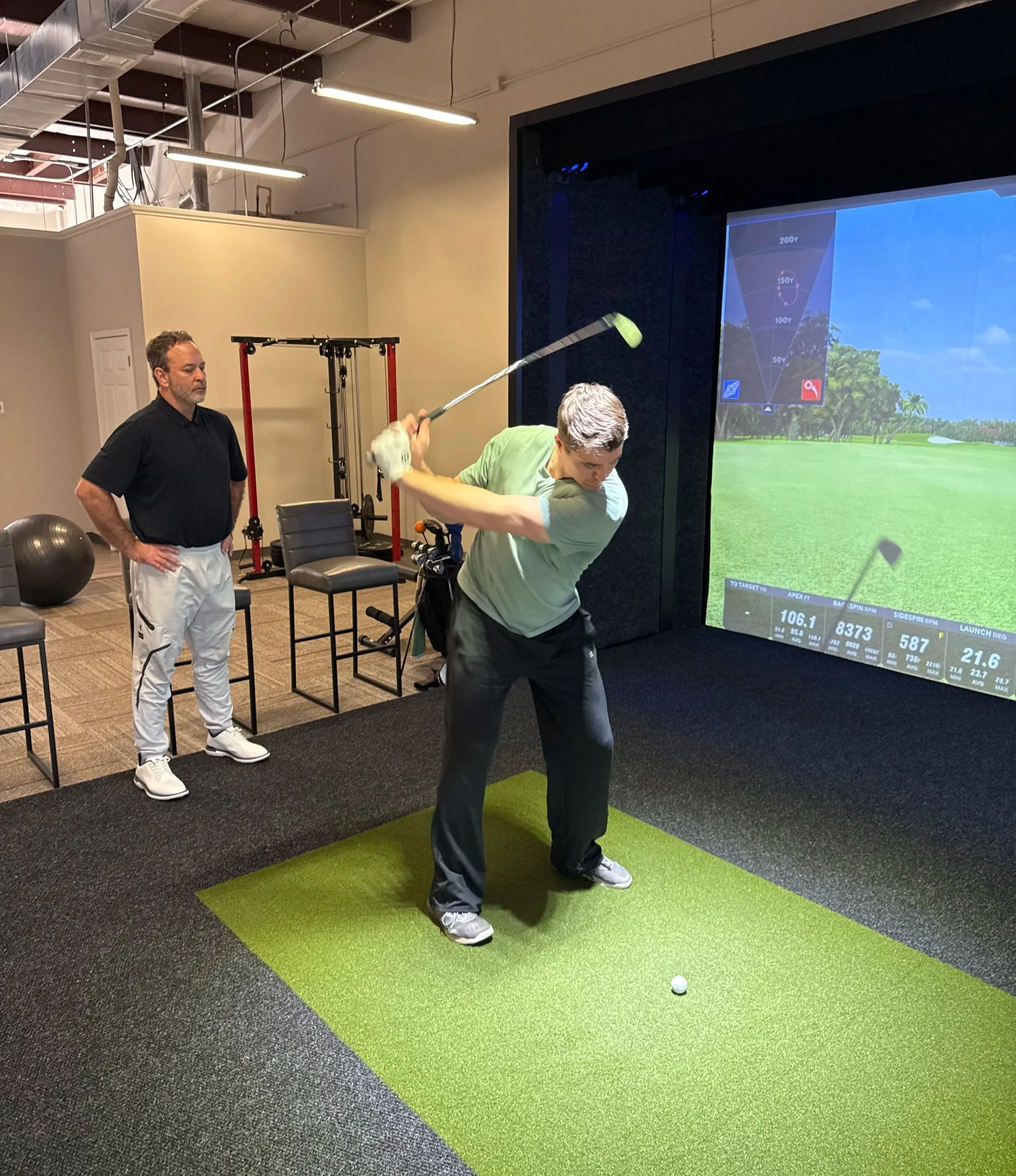 Axis Golf Lab private golf performance studio Roswell GA