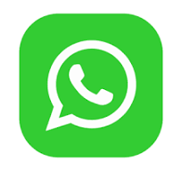 WhatsApp logo with green background and white chat bubble with phone icon inside