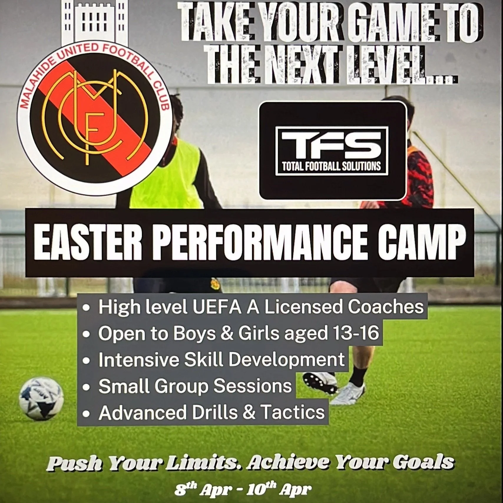 TFS Performance Camp  8th-10th April, 130pm-4pm - Ages : 13-16, Gannon Park
