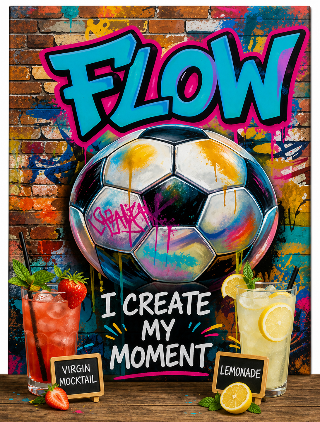 Paint and Sip : Sport & Street Art
