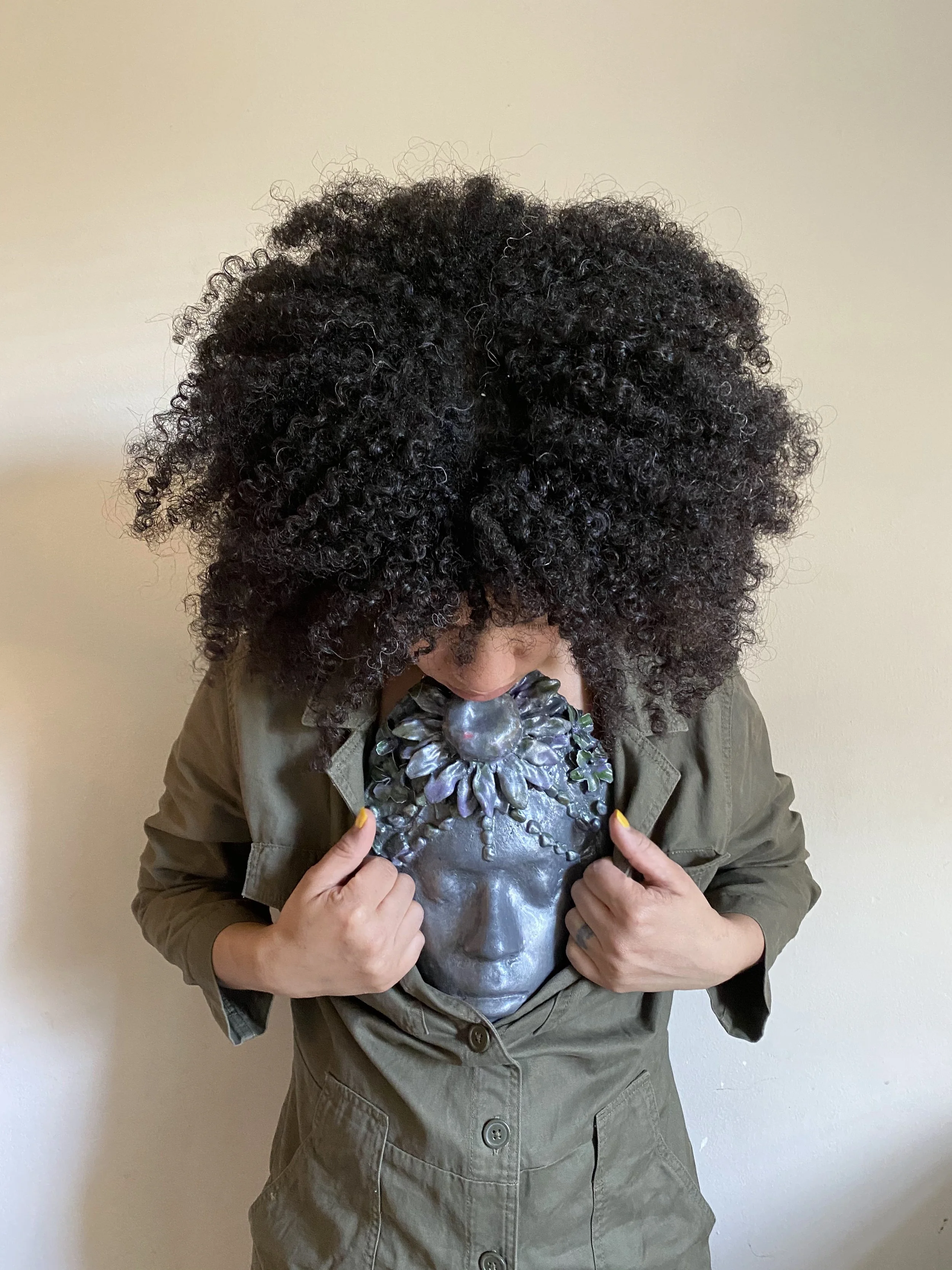 "Still Growing" MASK SCULPTURE 