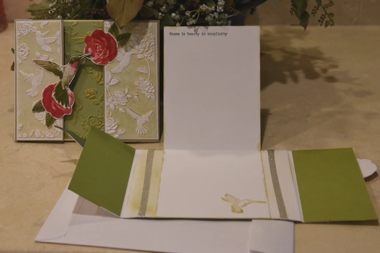 Hummingbird card