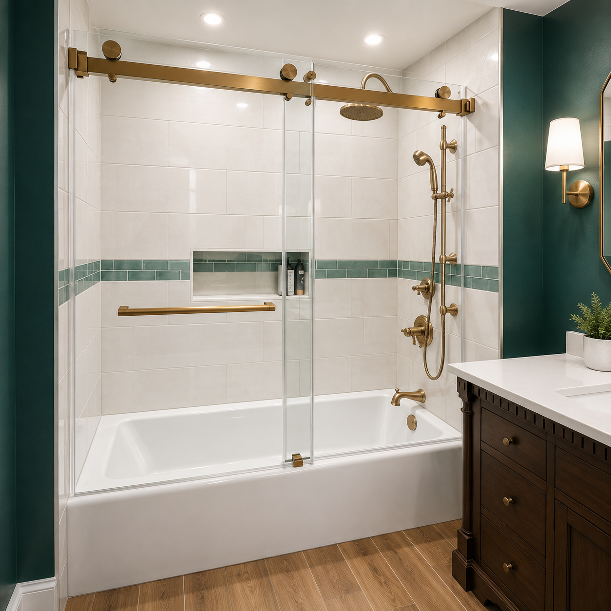 Custom tile shower connecticut