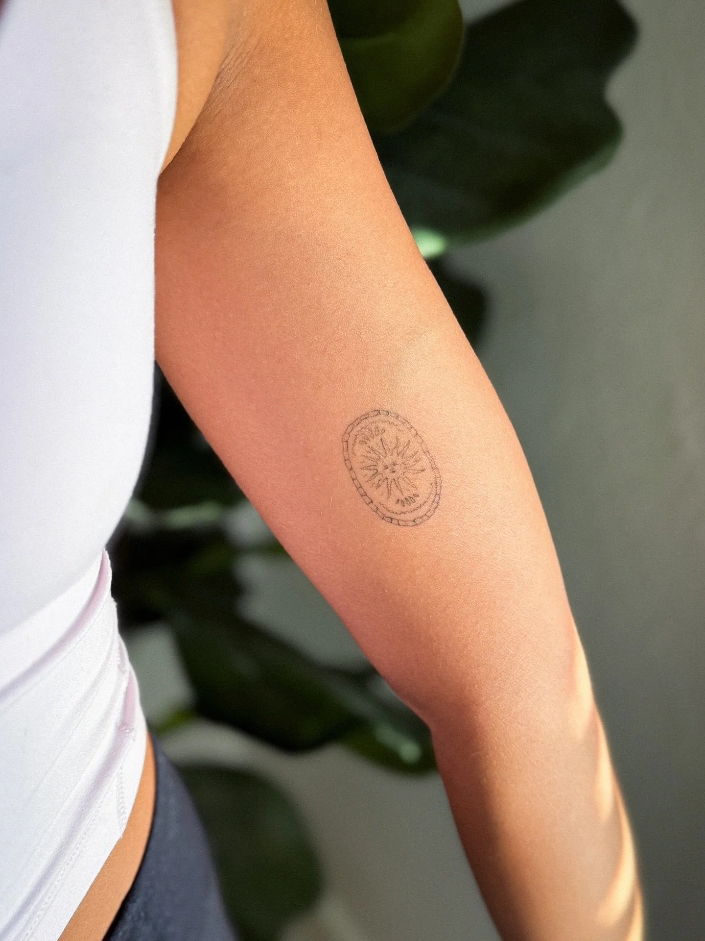 Fine Line Tattoo Sticker Sleeve in Jacksonville Beach, Florida