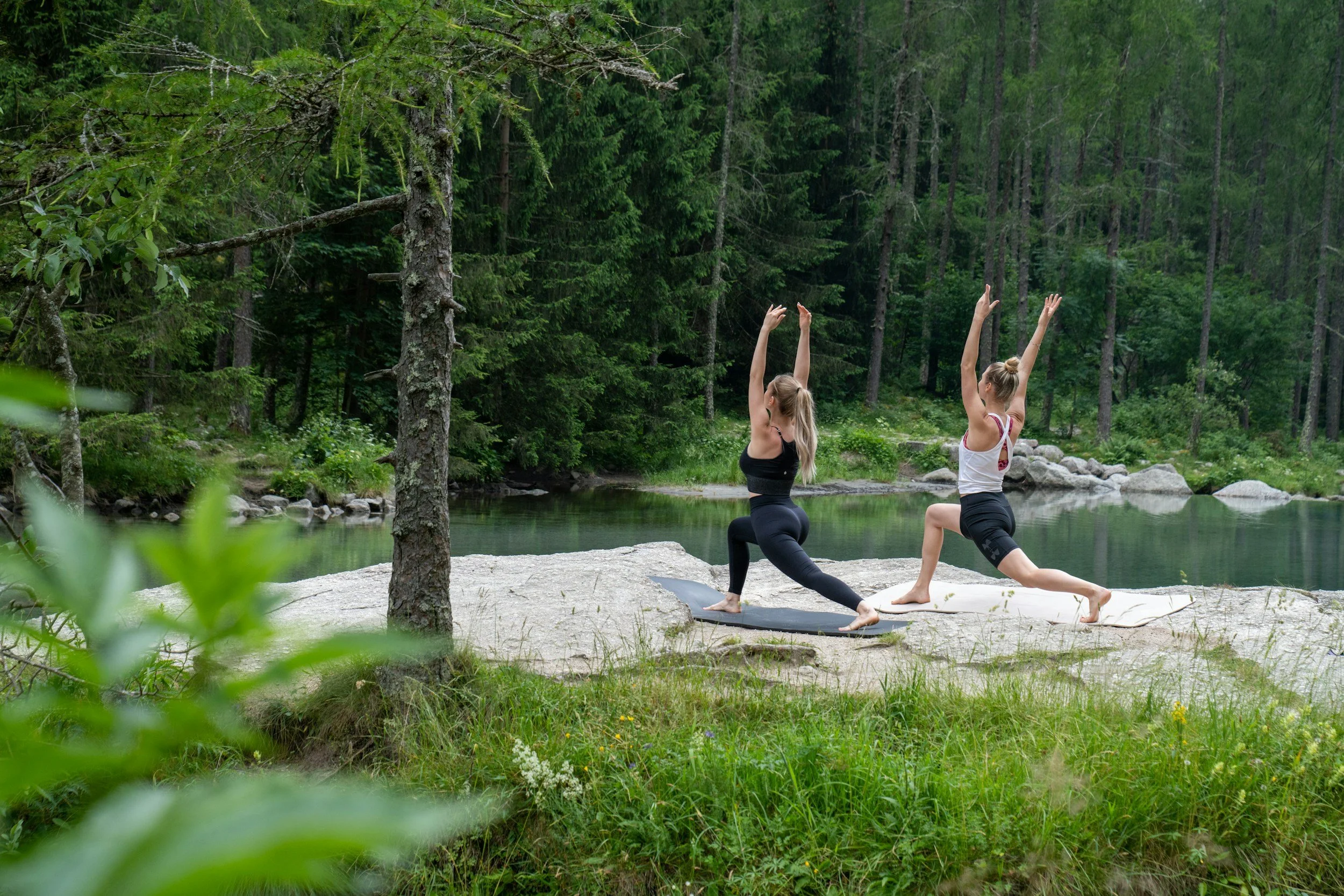 Hiking and Yoga at Landsford Canal State Park