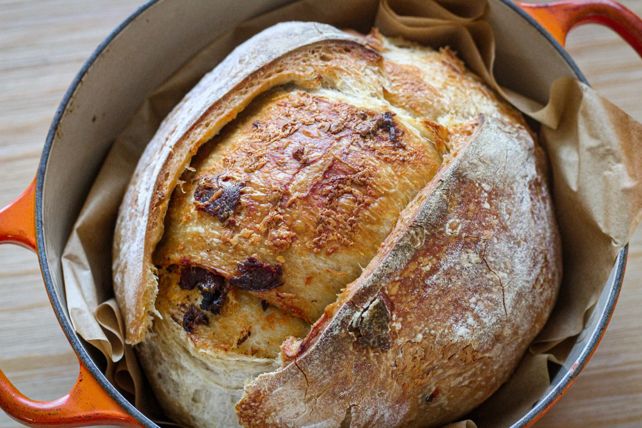 Bacon & Cheddar Sourdough Loaf