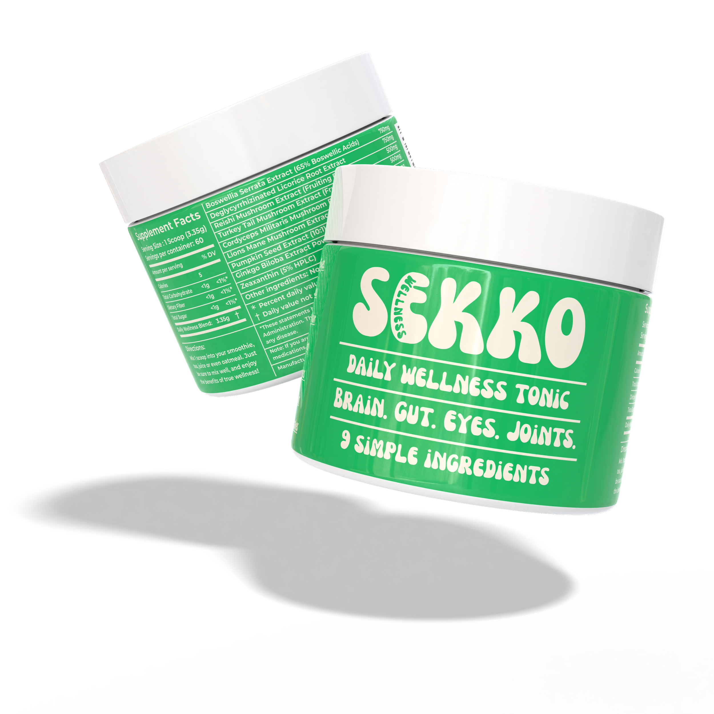 Daily Wellness Tonic Powder - Unflavored (60 Servings)