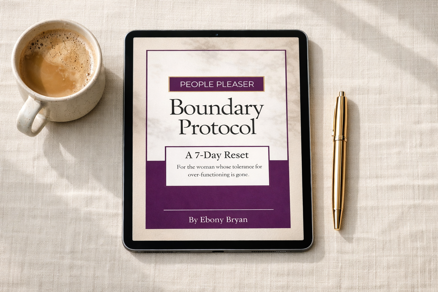 People-Pleaser Boundary Protocol A 7-Day Reset