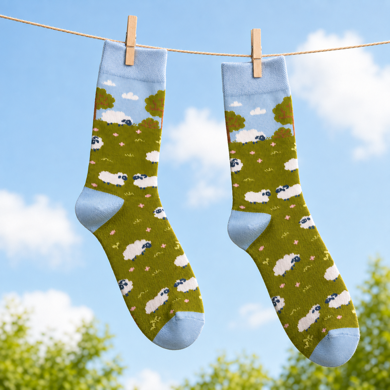 Sheep Farm Socks