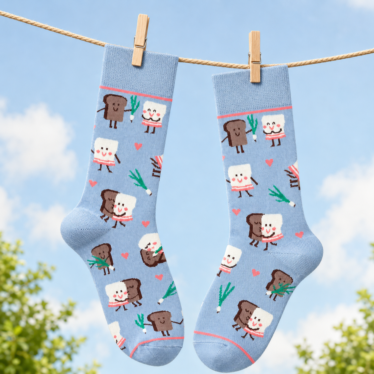 Salo & Bread Besties Socks