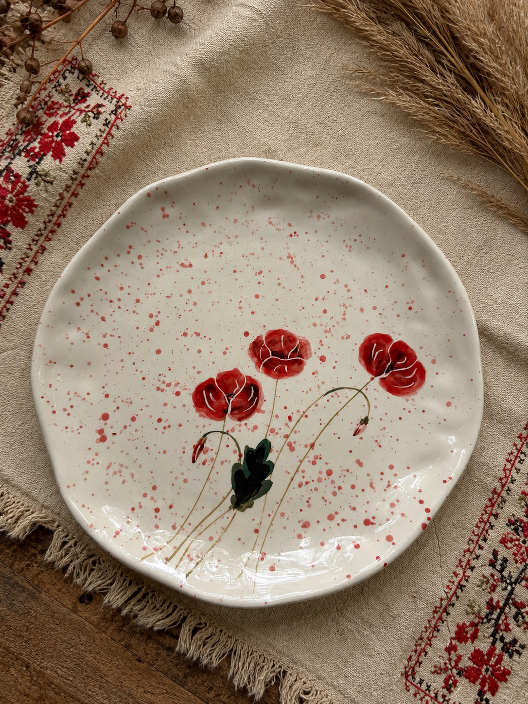 Poppy Plate