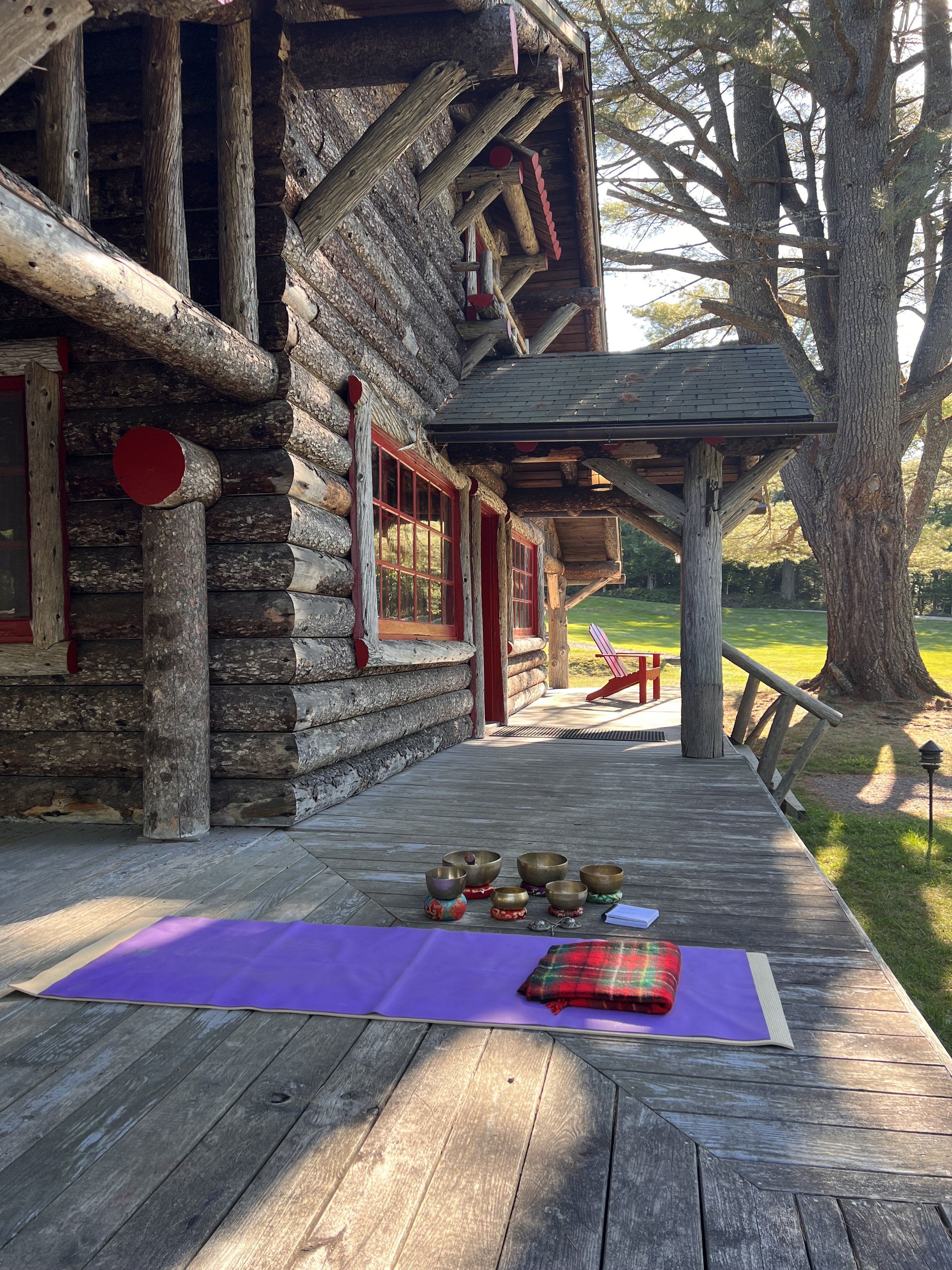Great Camp Sagamore Playhouse Porch