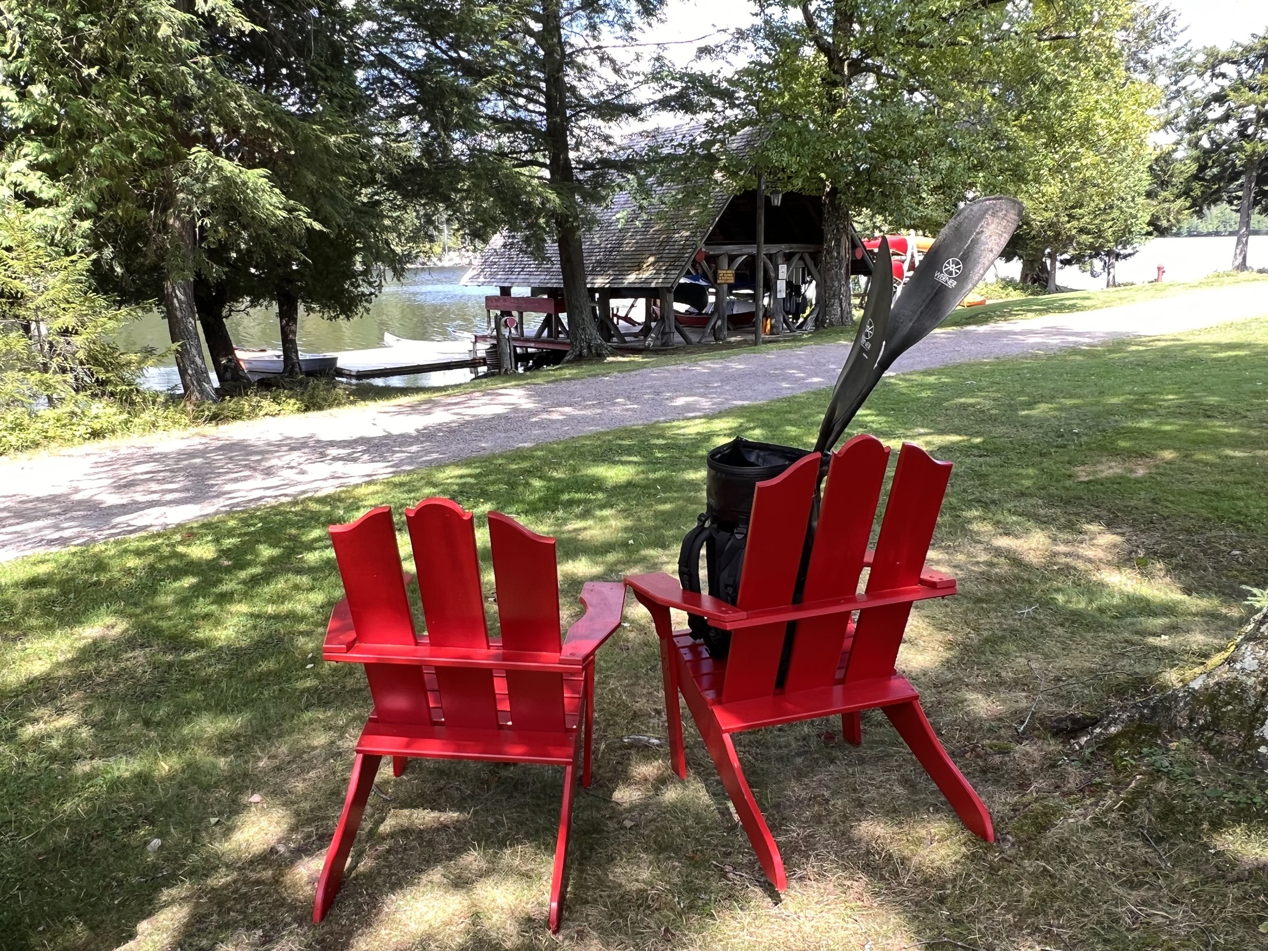 Great Camp Sagamore - Relax by the lake.