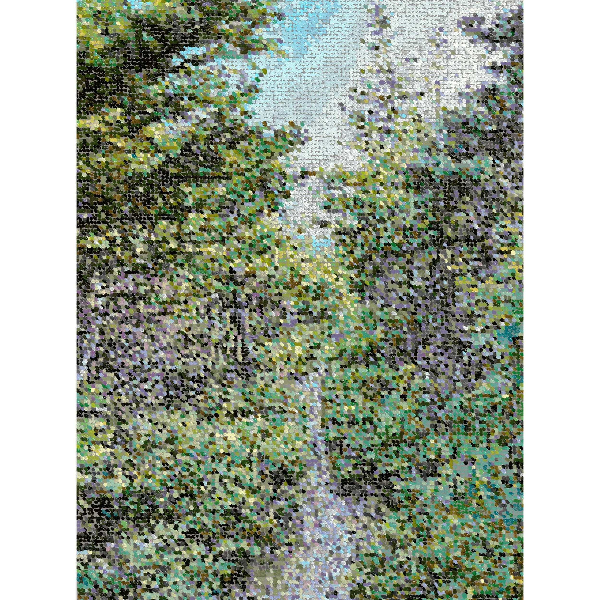 Kirstin Lamb, Trail Near Pouch Cove, Newfoundland, 20 x 16 in