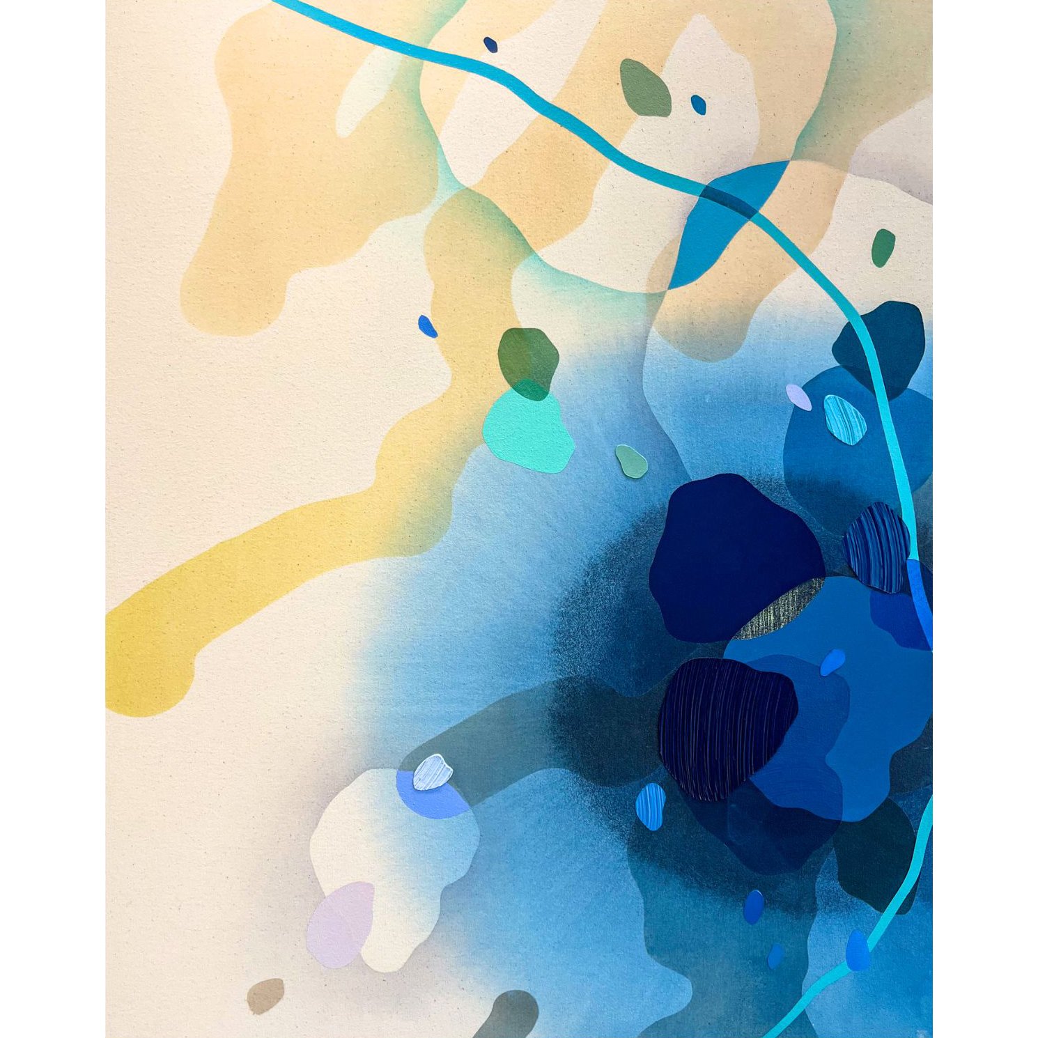 Tanner Lind, pressure point, 30 x 24 in