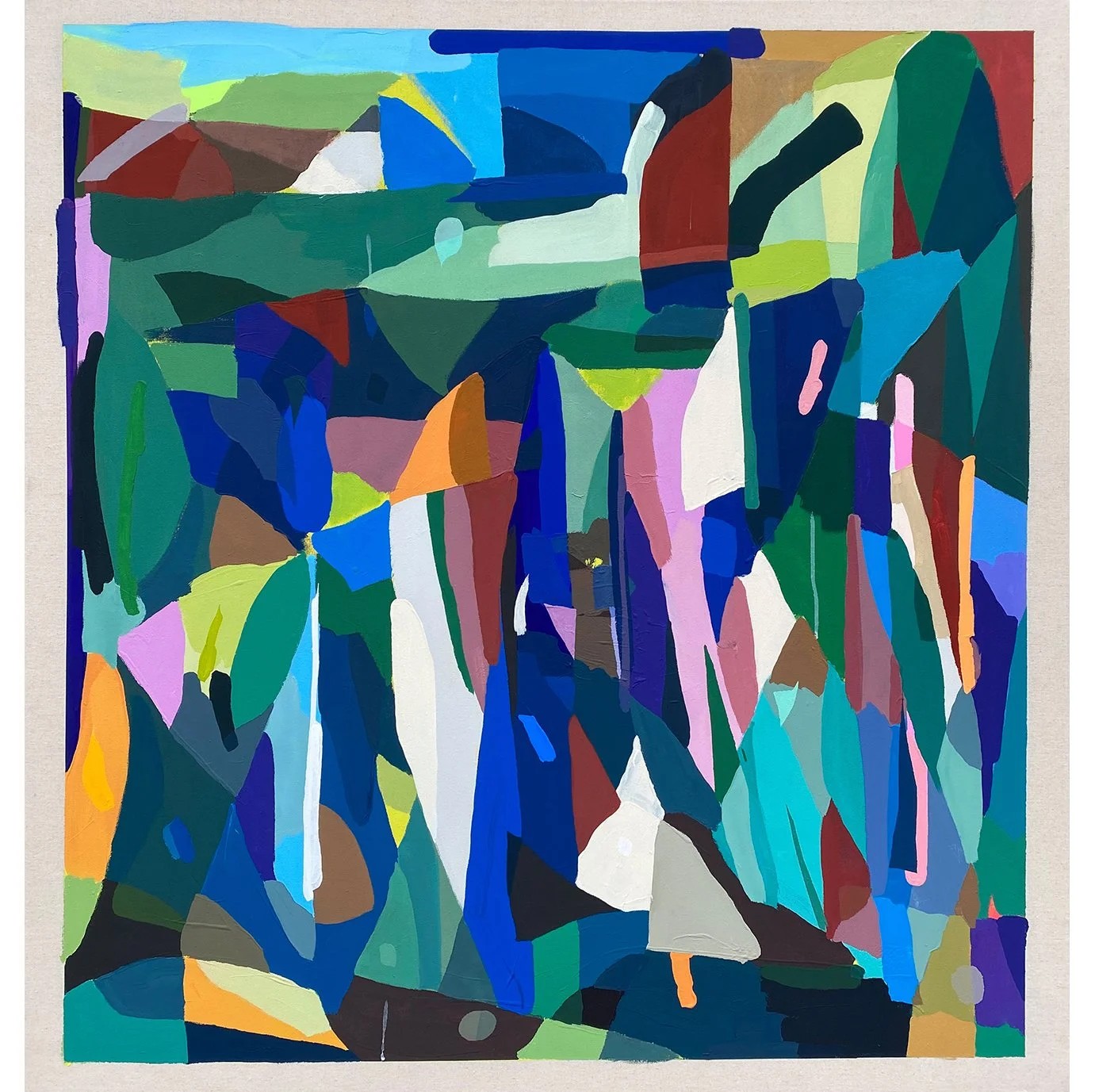 Jordan Clark, Moraine, 43 x 41 in