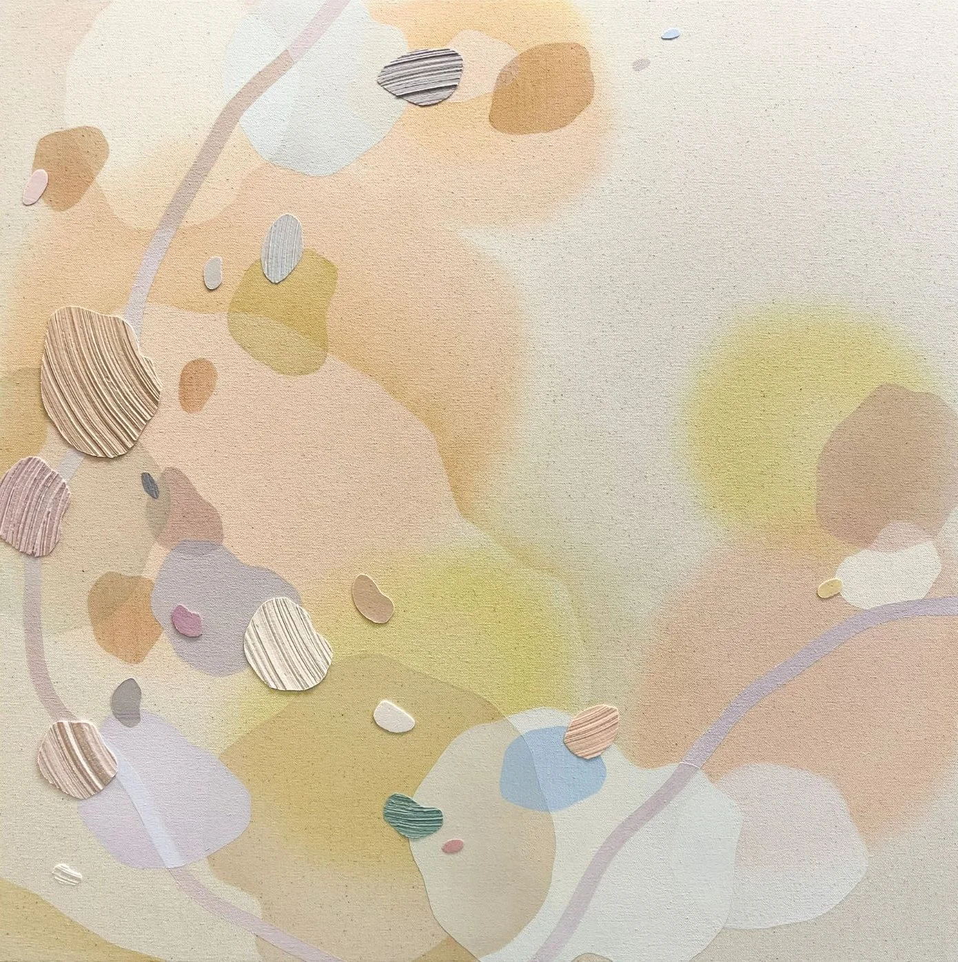 Tanner Lind, little by little, 24 x 24 in