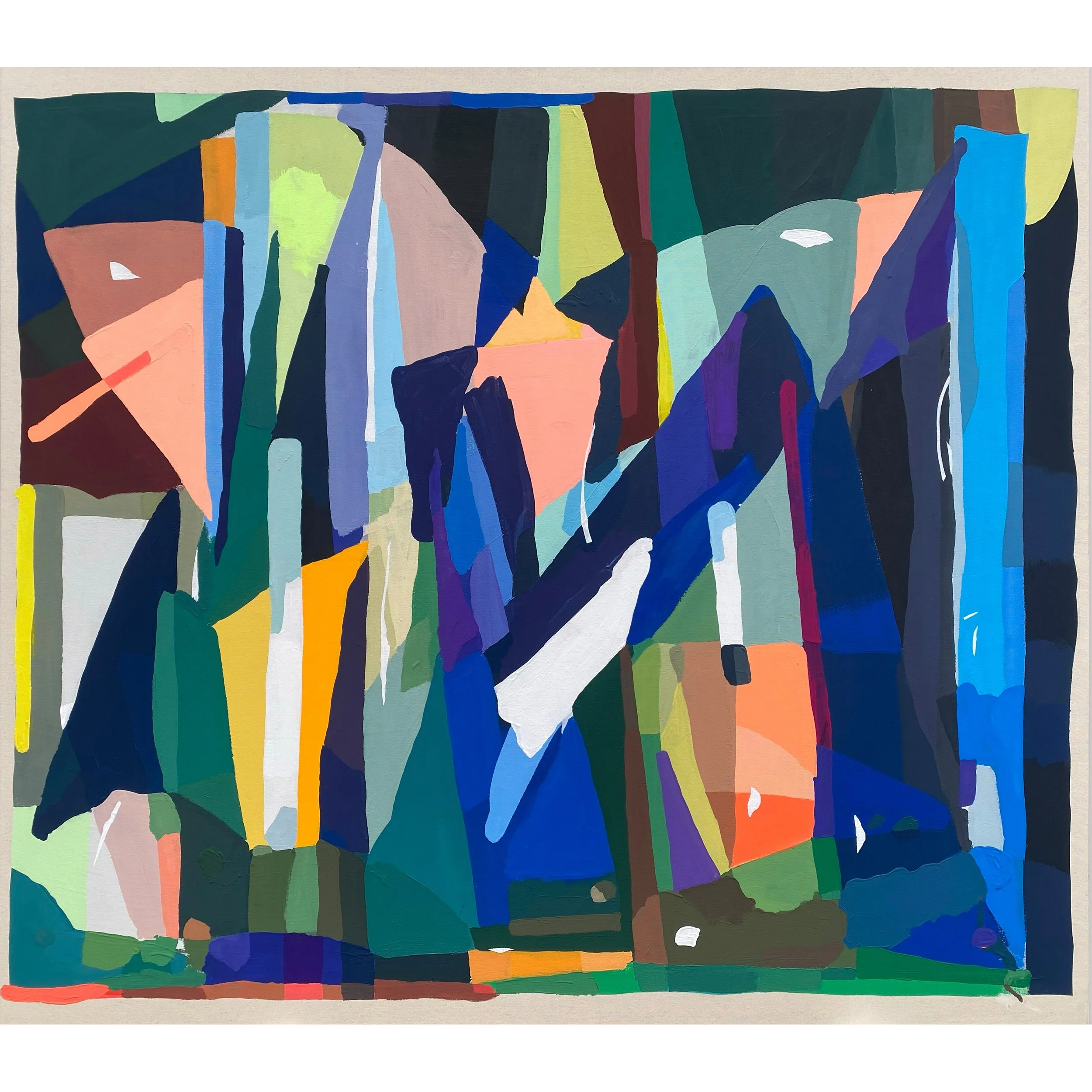 Jordan Clark, Penumbra, 48 x 54 in
