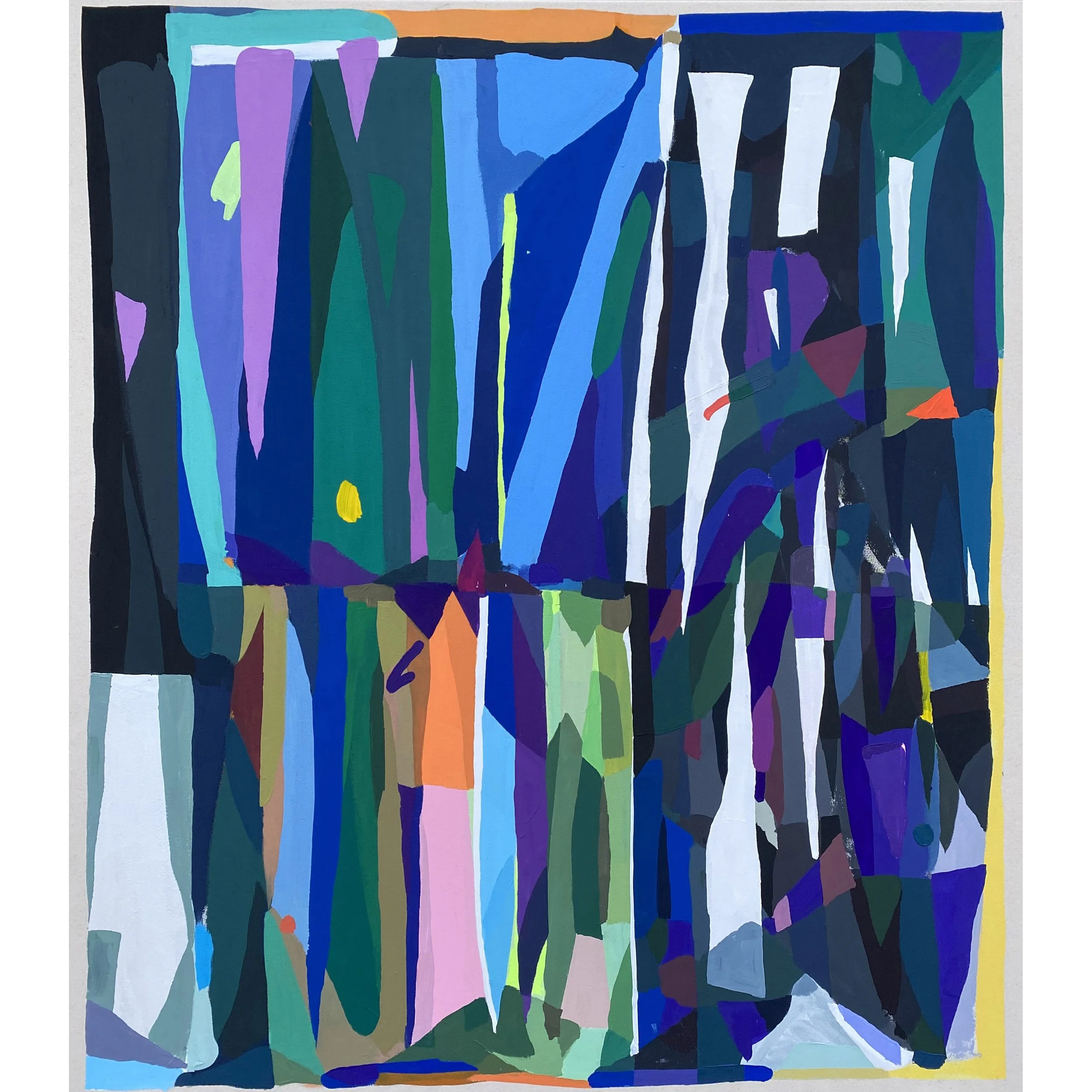 Jordan Clark, Pastiche, 50 x 44 in
